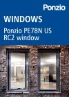 Ponzio PE78N US - RC2 cl. burglary resistant window